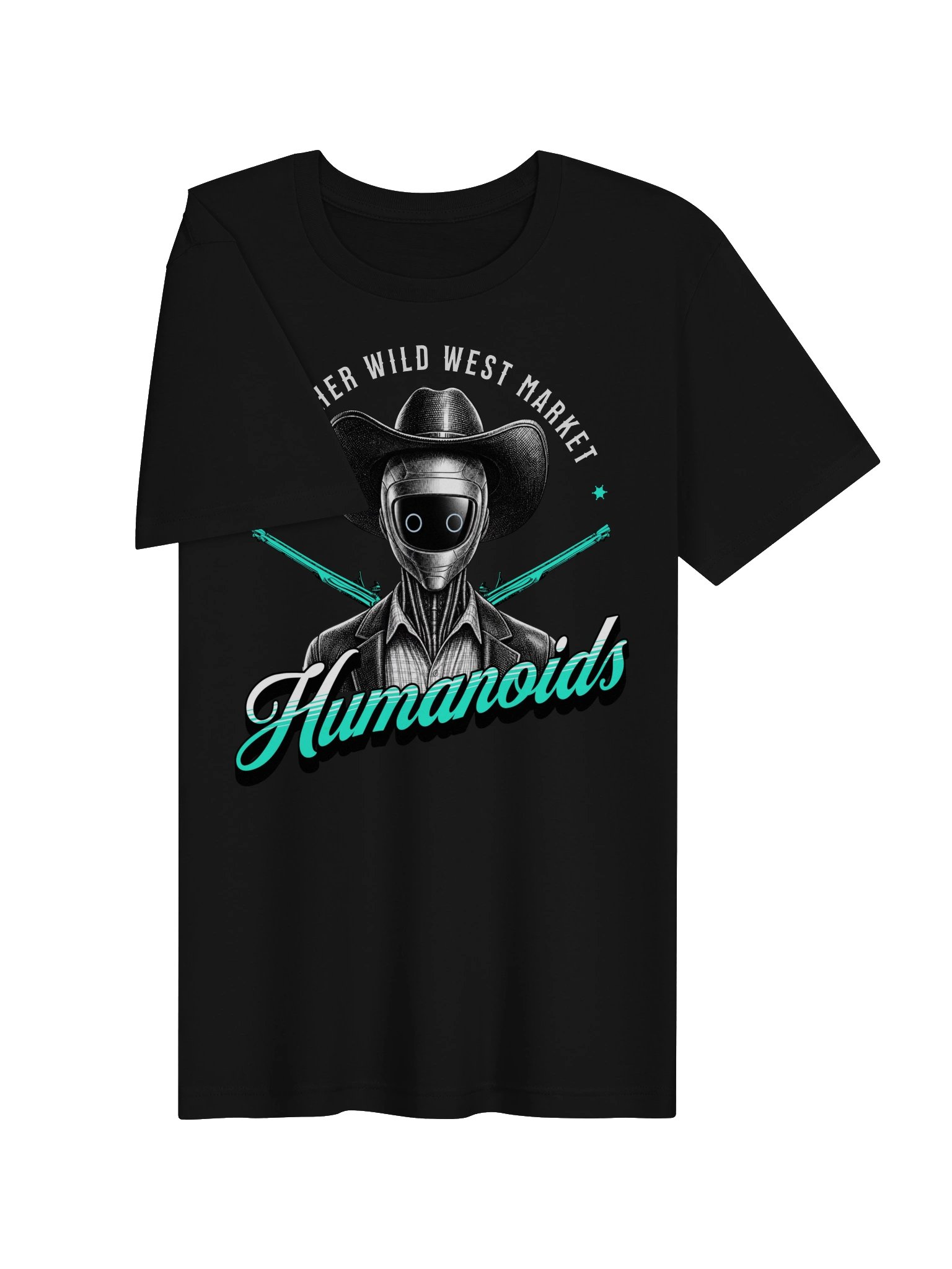 Another Wild West Market | Blue Humanoids Tee product image (3)