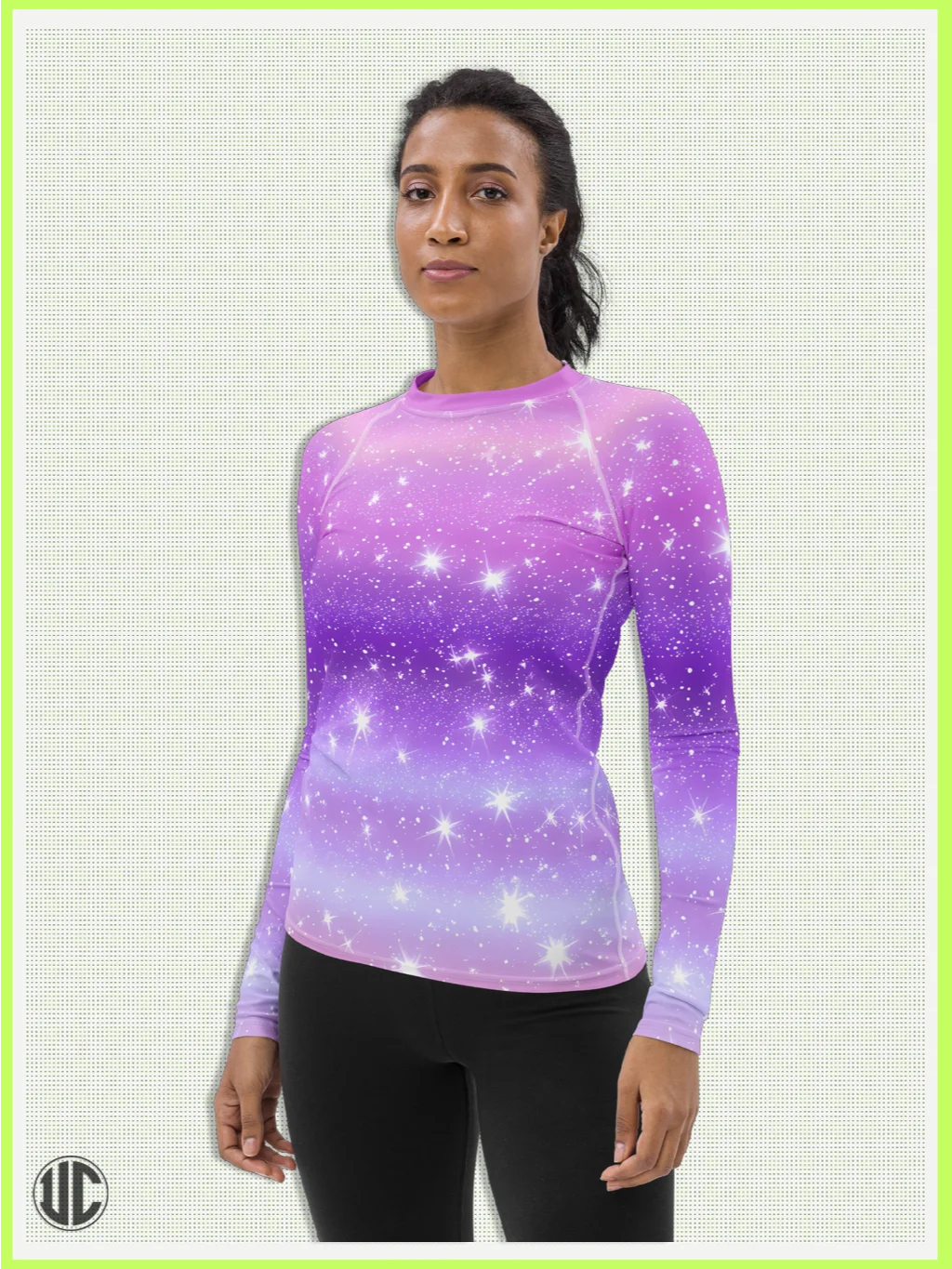 Galactic Twilight - Women's Rash Guard product image (6)