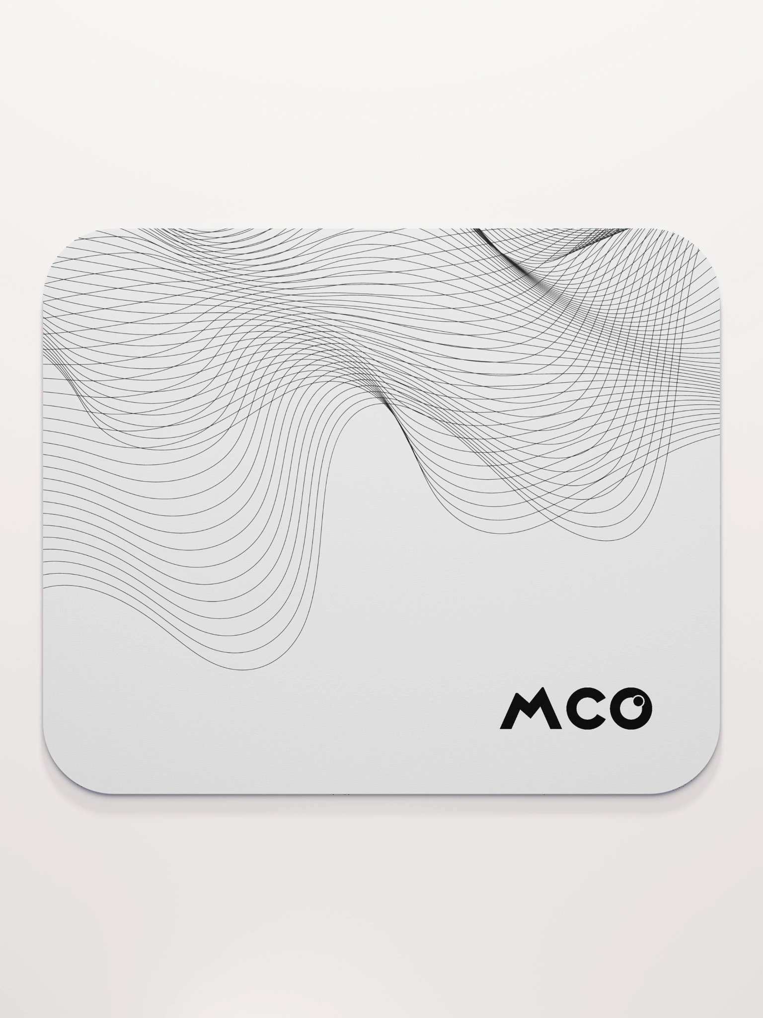 MCO Wave Minimal New Logo Mouse Pad White product image (3)
