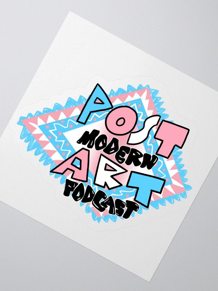 Official Logo Sticker - Trans Variant product image (4)