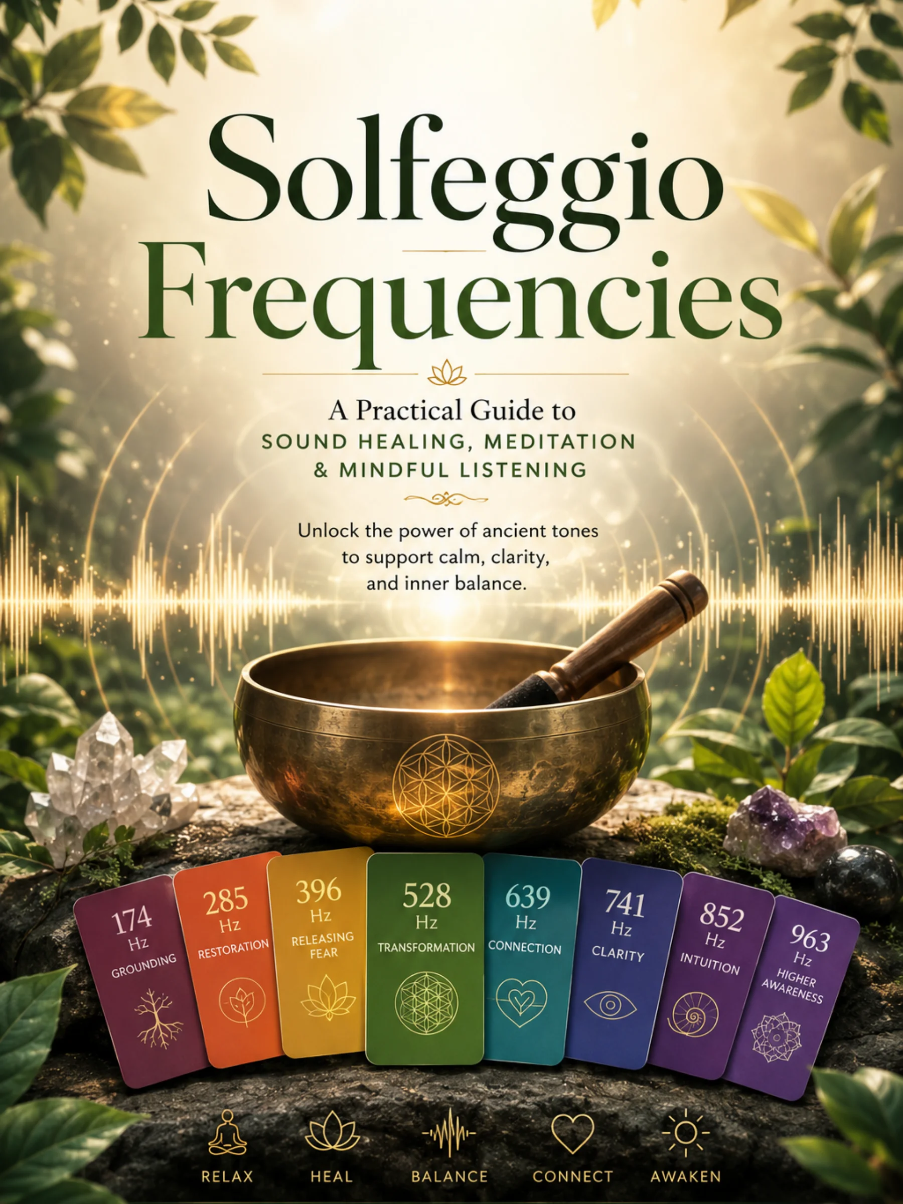 Solfeggio Frequencies Healing Workbook product image (1)