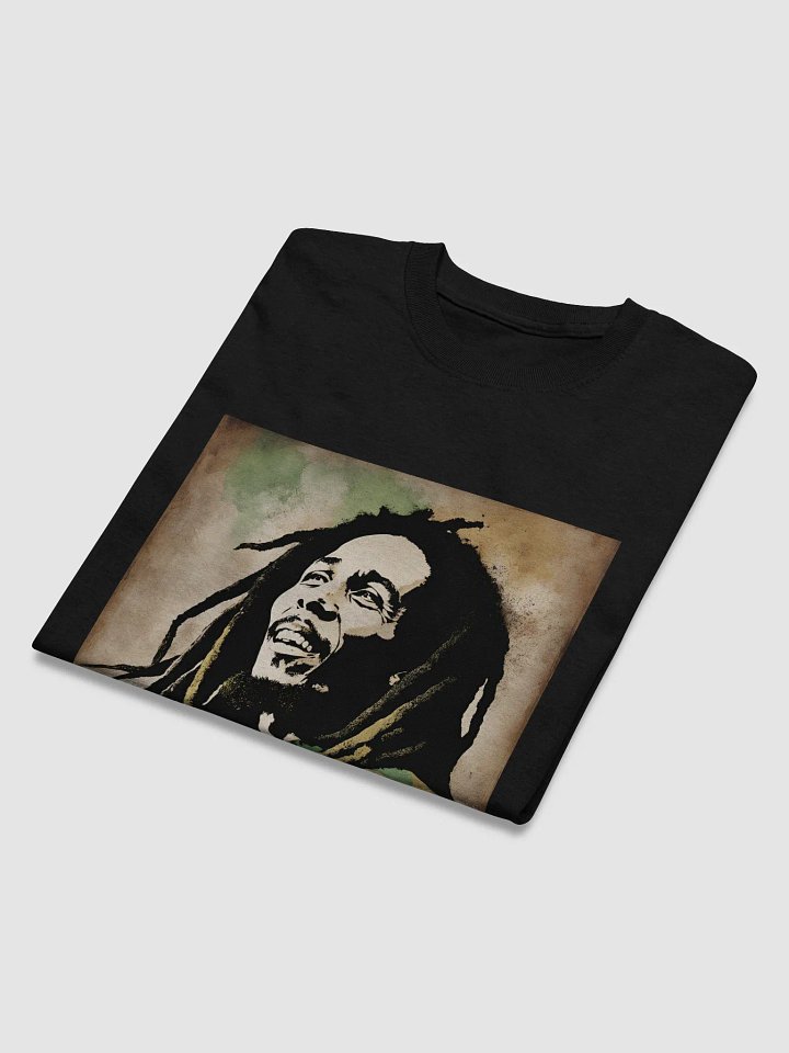 Bob Marley Quote T-Shirt – Live for yourself and you will live in vain; live for others, and you will live again product image (2)