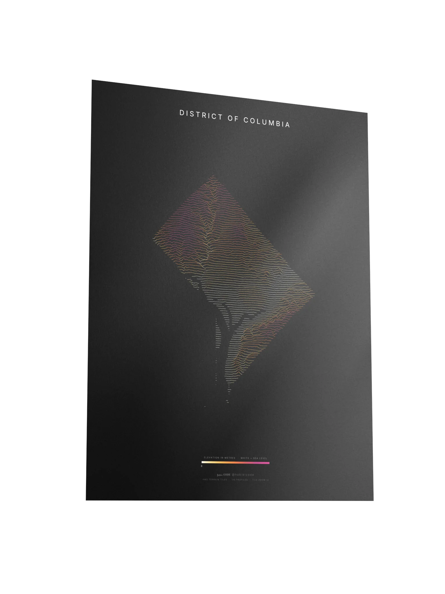 Ridgeline Poster - District of Columbia product image (3)