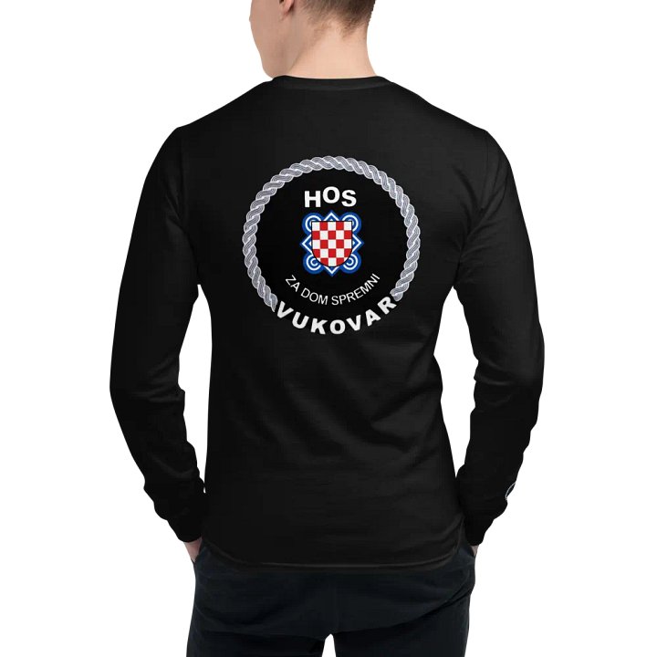 HOS Vukovar Emblem Champion Long Sleeve Shirt product image (1)