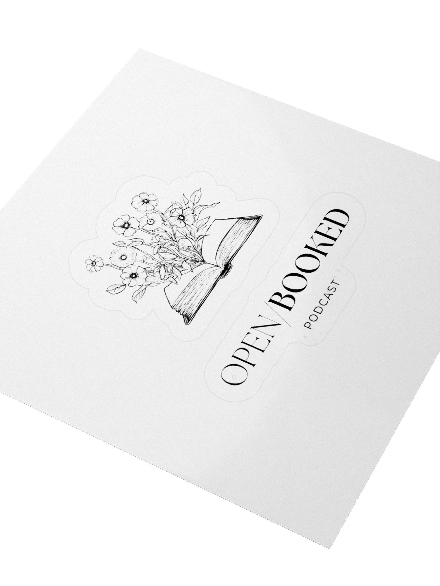 Kiss Cut Open/Booked Stickers product image (3)
