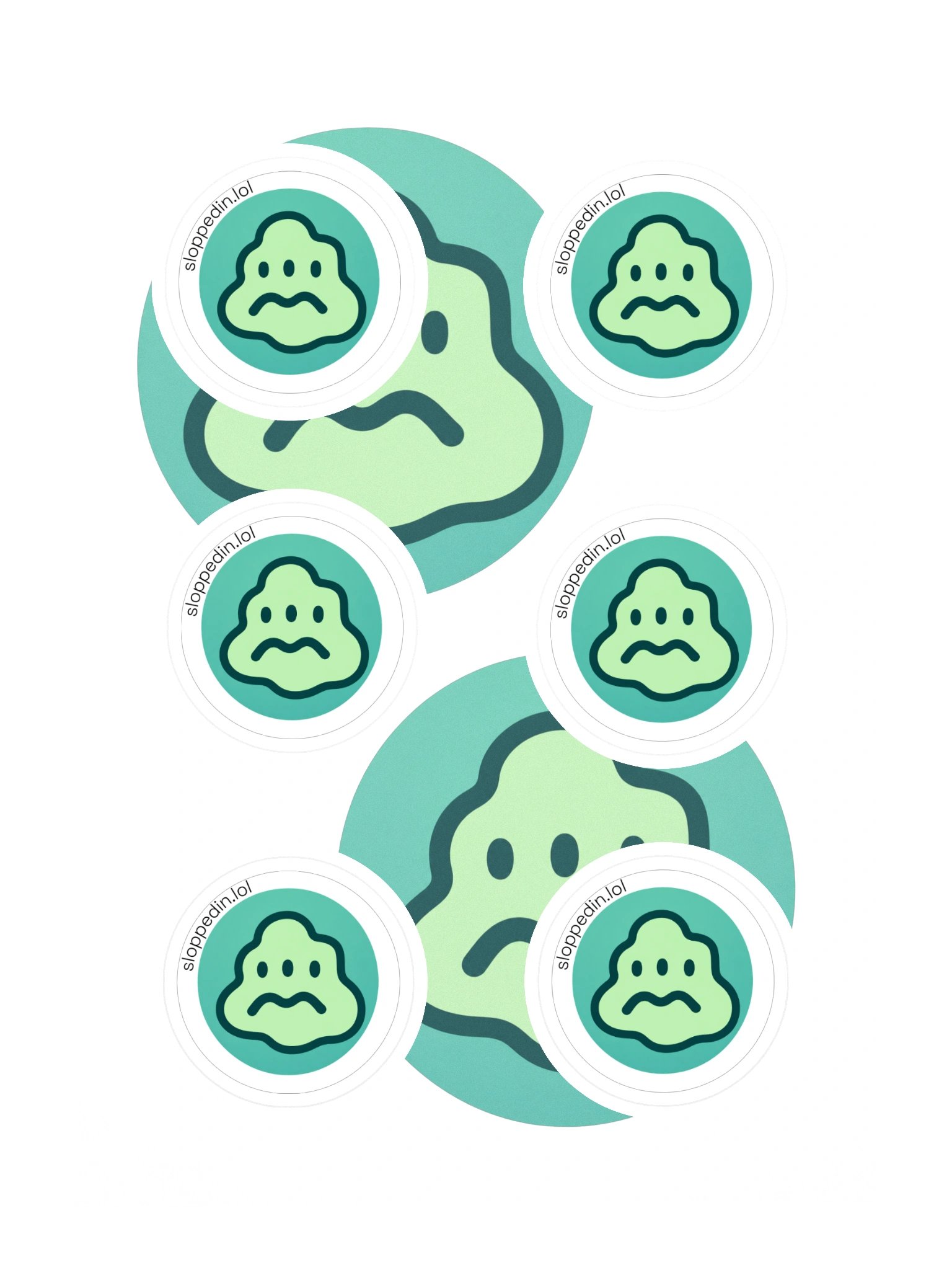 SloppedIn Sticker Sheet product image (3)