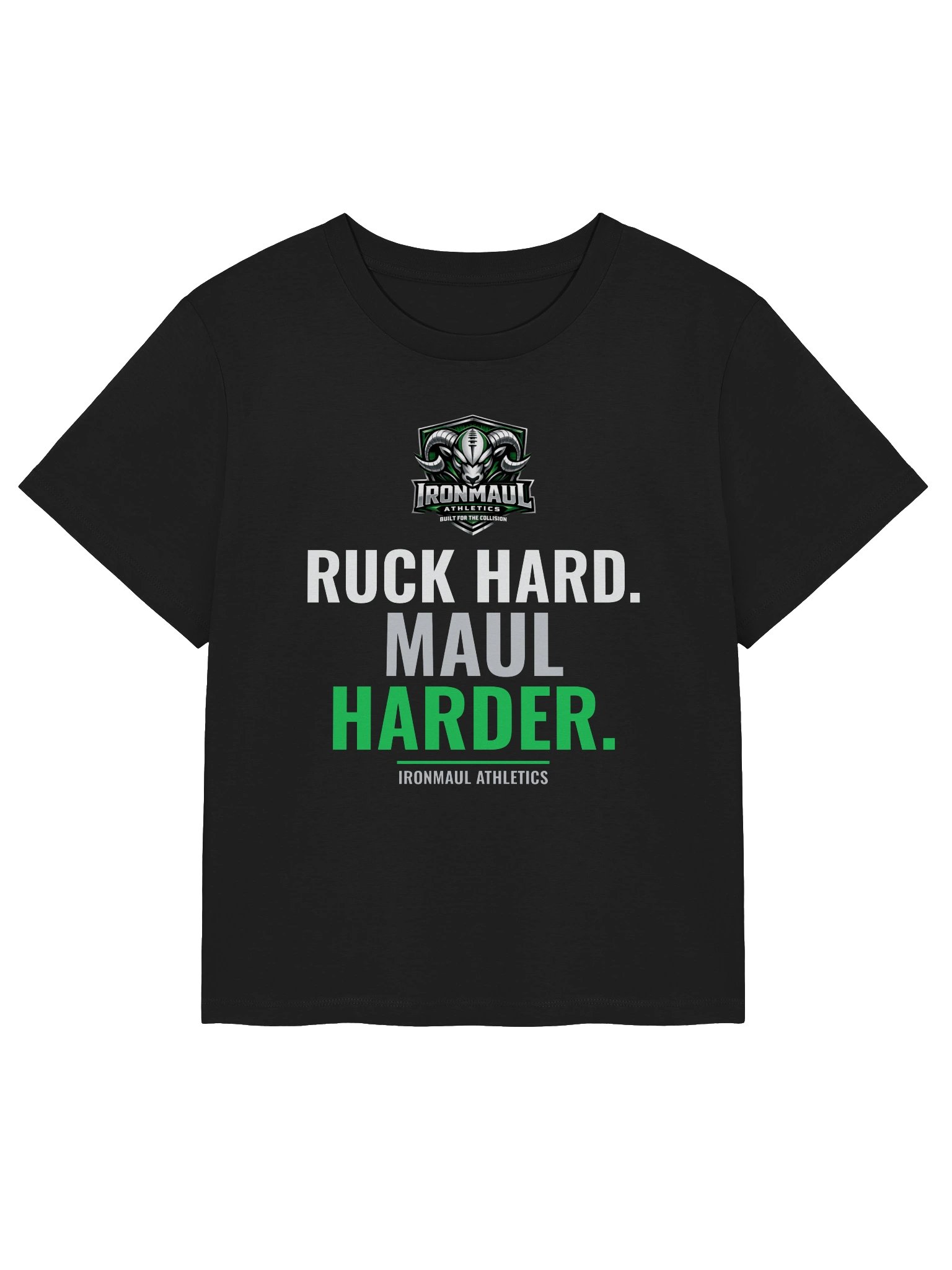 Ruck Hard Maul Harder Women's Tee product image (1)