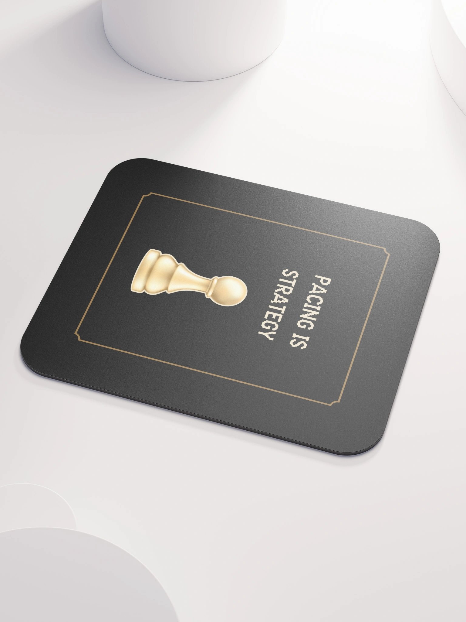 Pacing Is Strategy Mouse Pad | Chronic Illness & Spoonie Desk Decor product image (4)