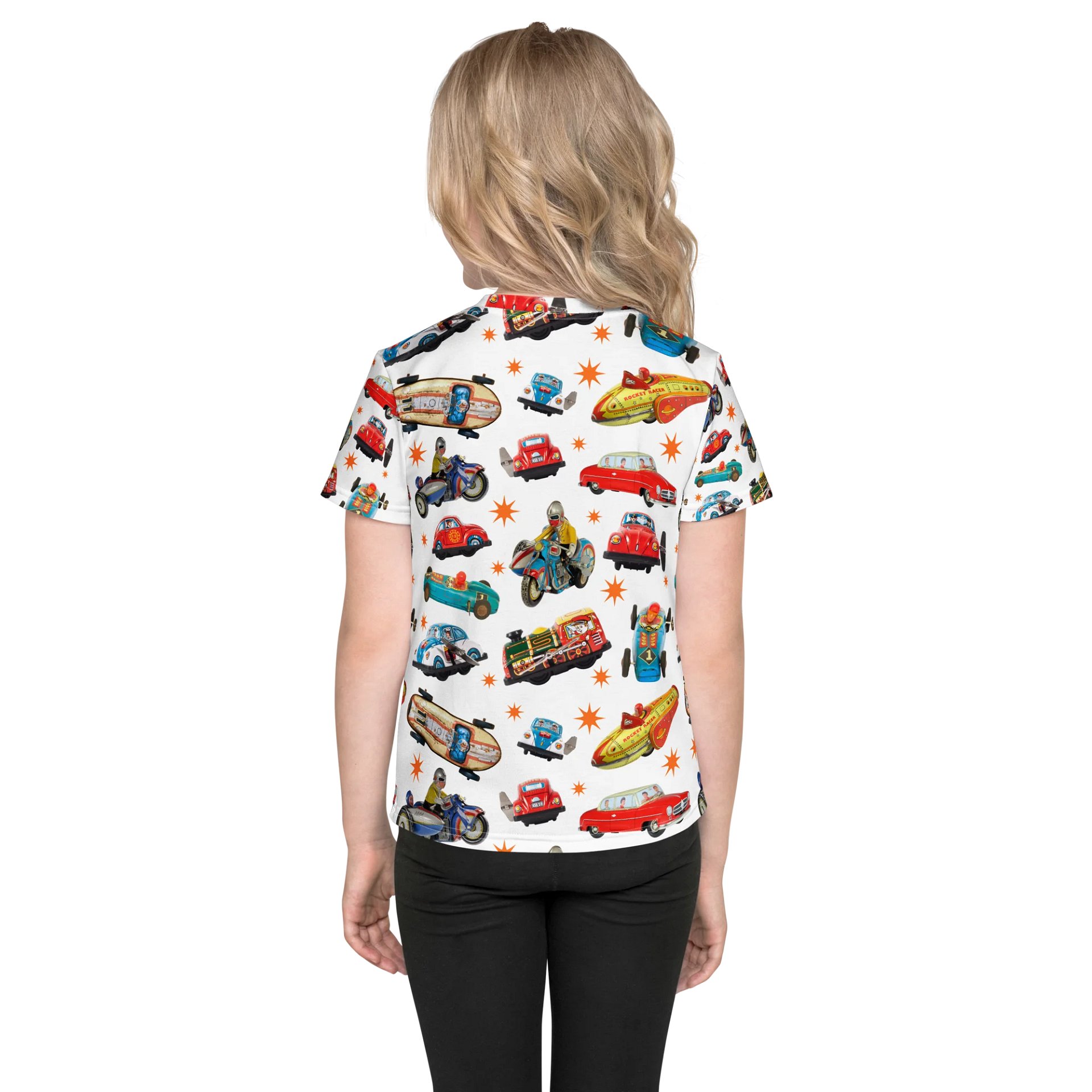 Vintage Toy Vehicle Kids T-Shirt product image (2)