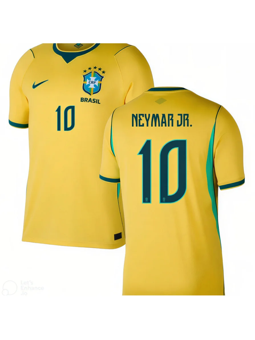 Neymar Jr #10 Brazil FIFA World Cup 2026 Jersey | Selecao Legend Edition product image (4)
