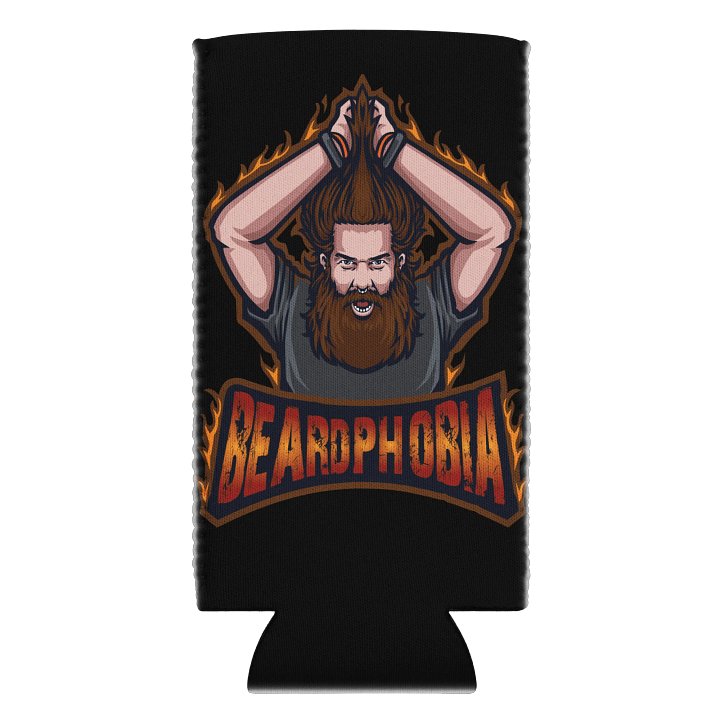 BeardPhobia Can Coozie product image (2)