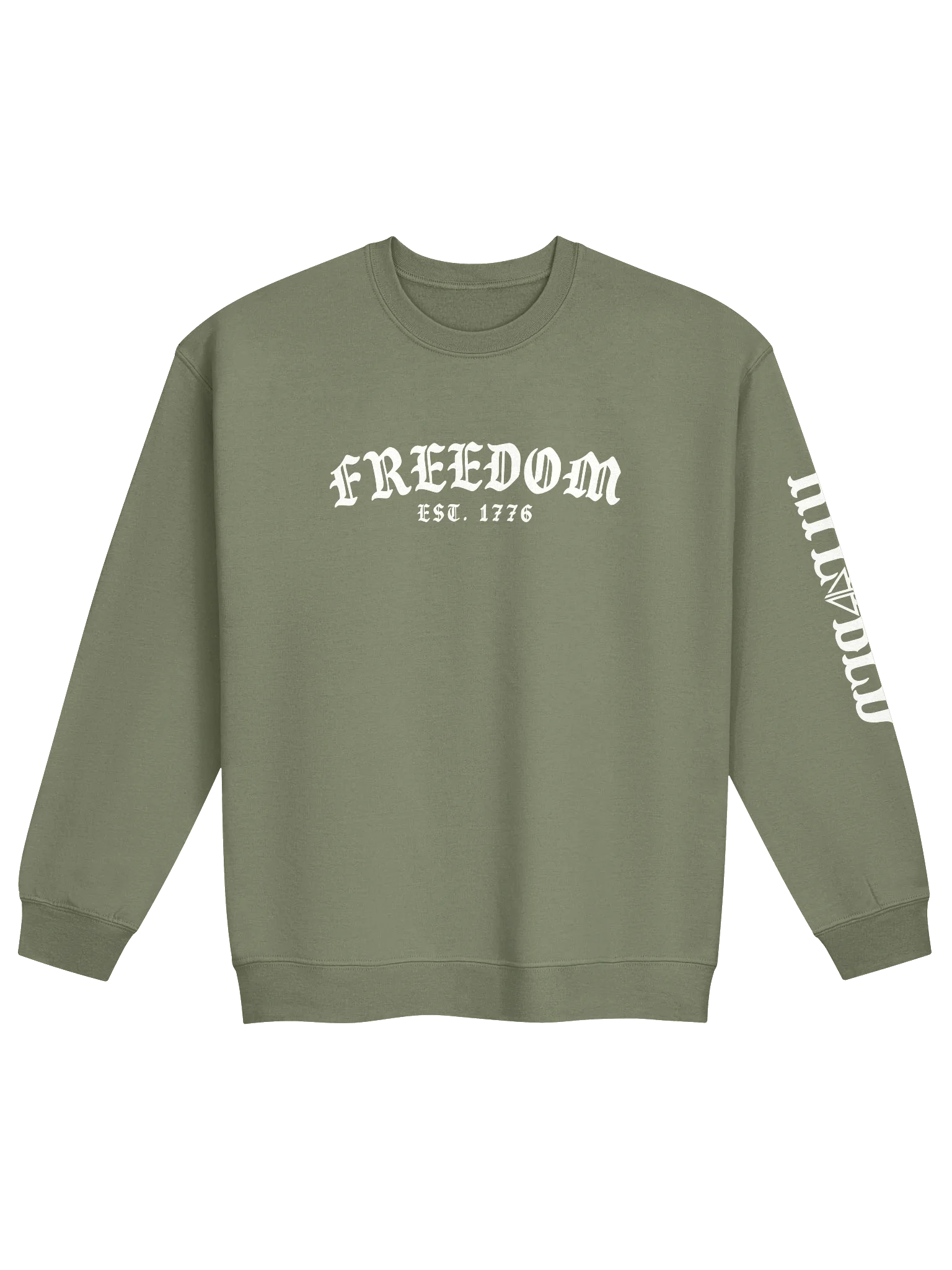 1776 CREWNECK (WHITE LOGO) product image (1)