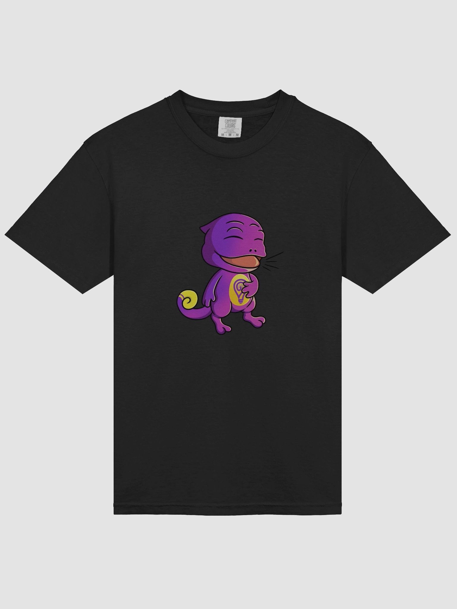 Lumia Stream Cheerful Lizard Lightbulb T-Shirt product image (4)