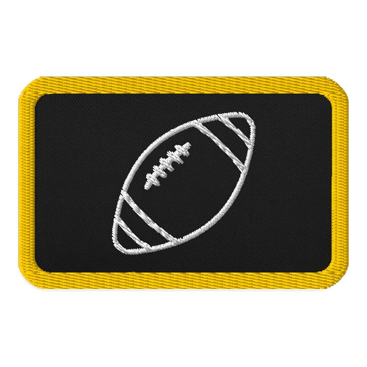 Touchdown Embroidered Patch product image (1)
