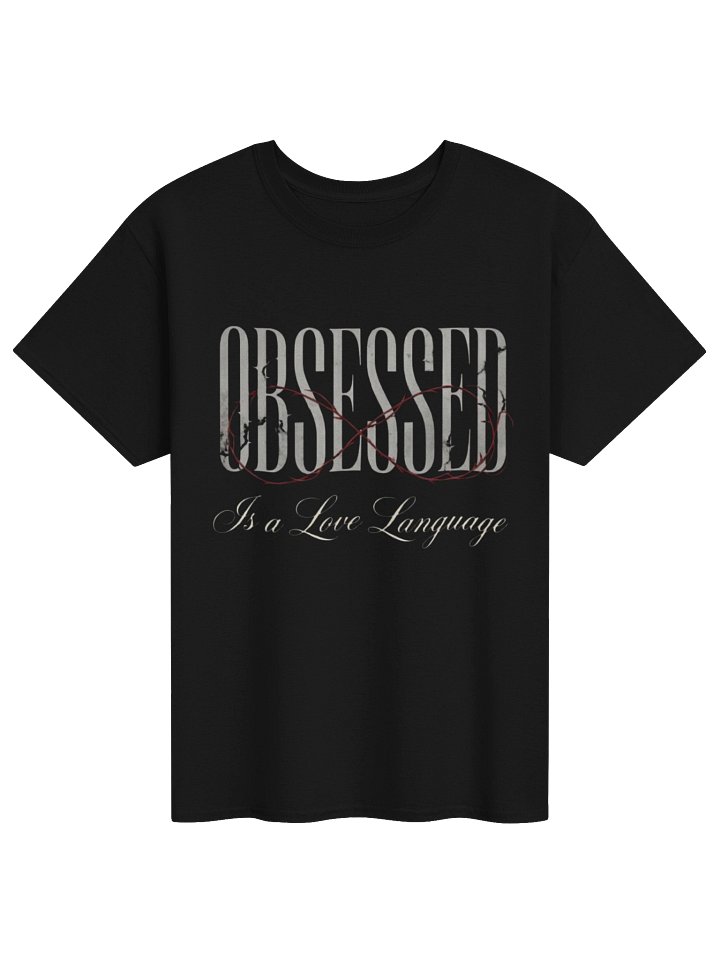The Obsession Manifesto Tee | Dark Romance Luxury Streetwear product image (1)