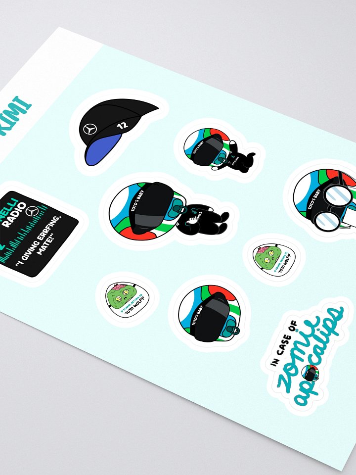 Kimi Antonelli - Sticker Sheet product image (2)