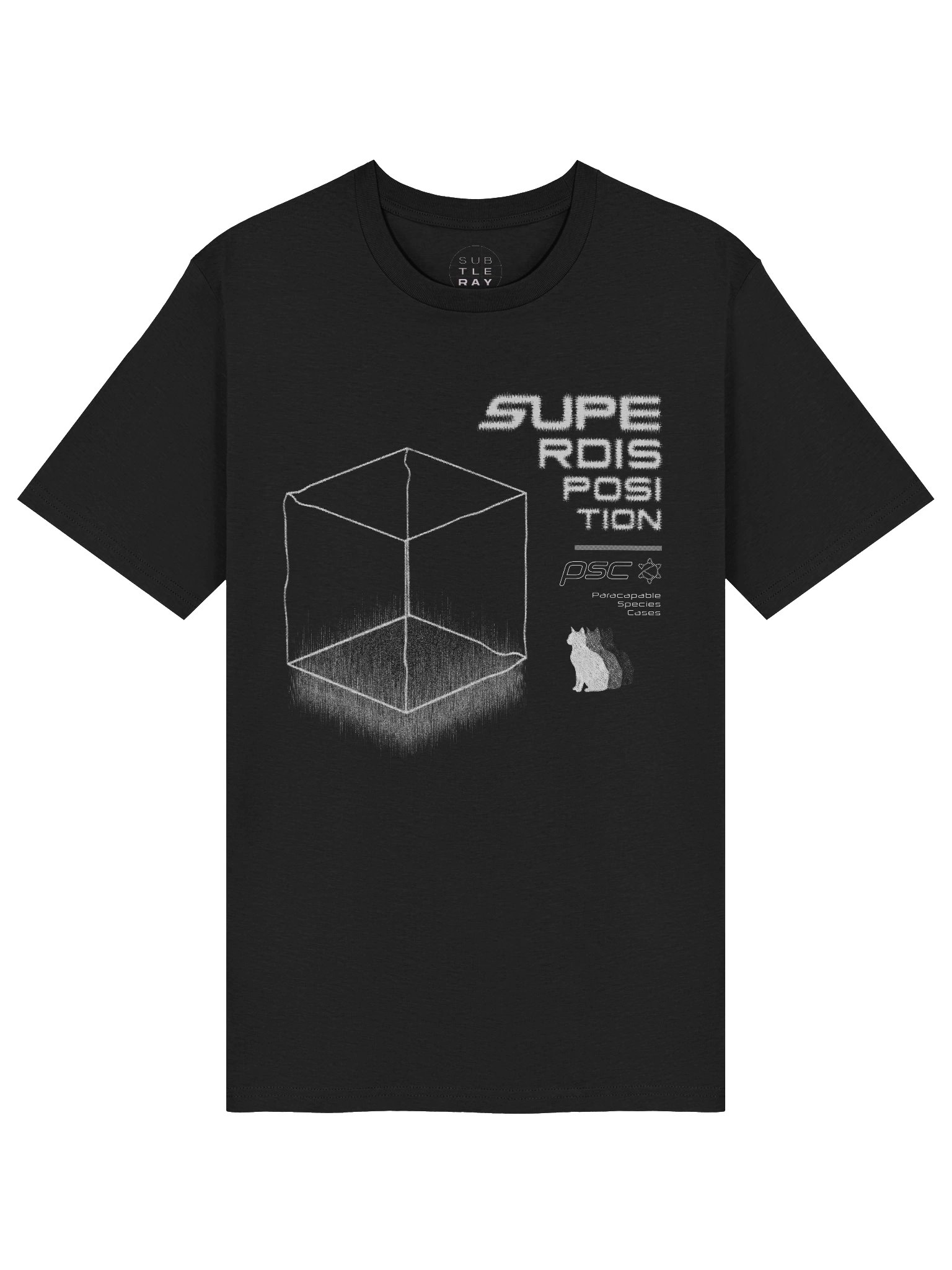 Superdisposition / Monochrome Dark Tee (Ships from EU/UK) product image (1)