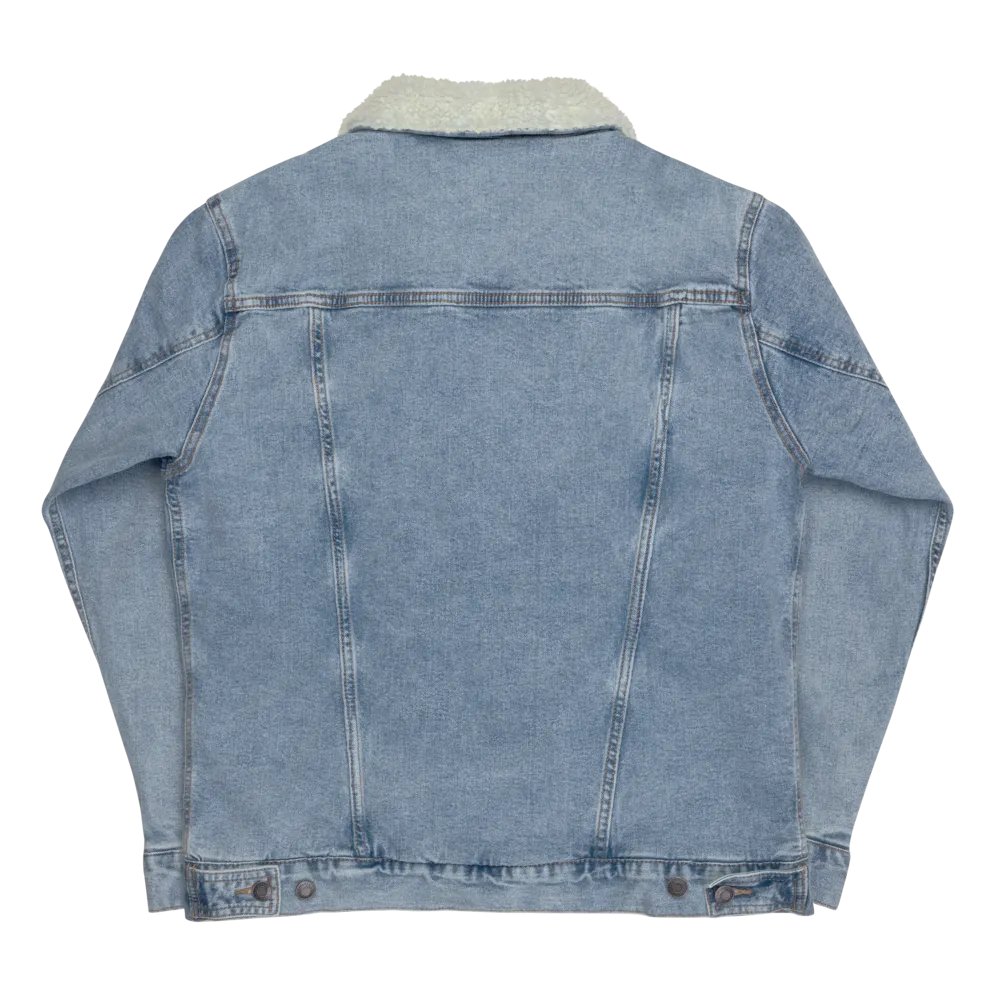 Blue Coyote Sherpa Denim Jacket product image (10)