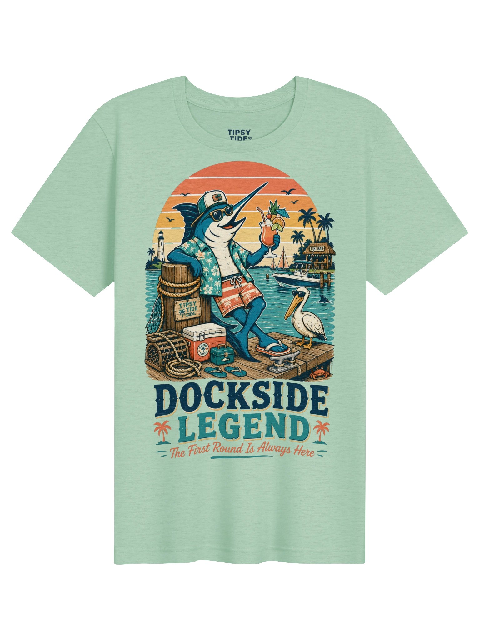 Dockside Legend Shark Tee product image (1)