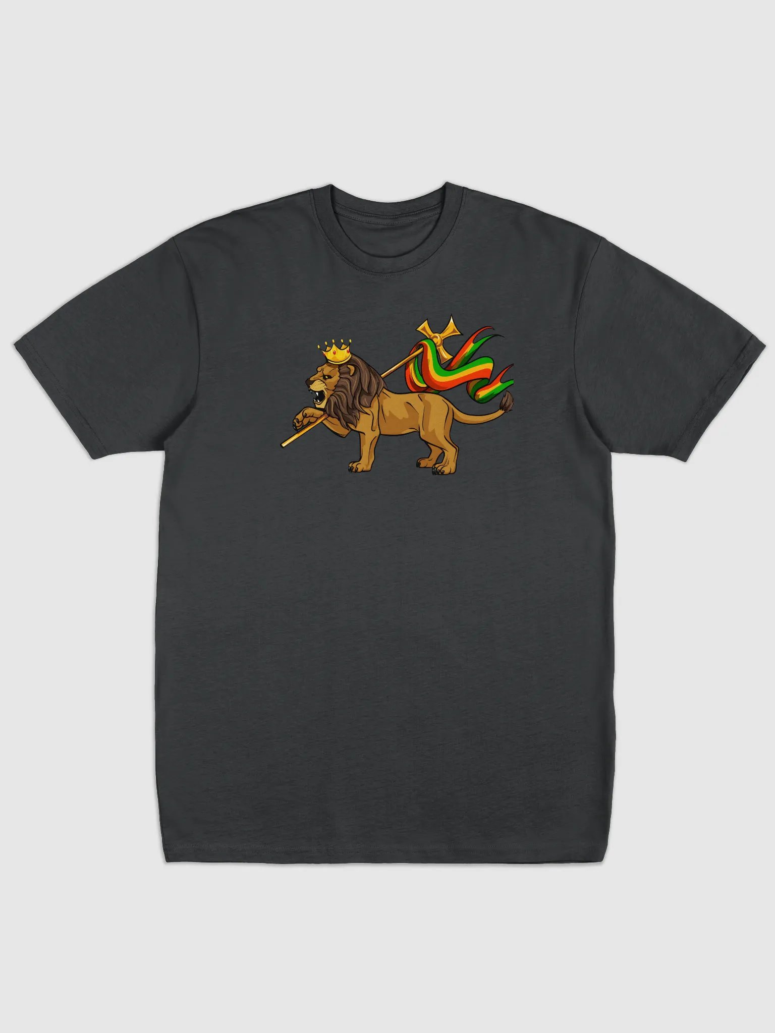 Regal Rasta Lion Men's Tee product image (5)