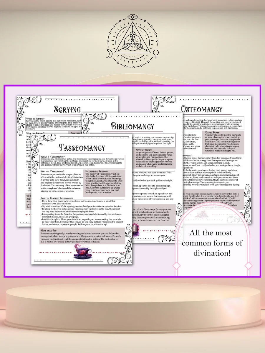 Divination Guide - Forgotten Portal to Intuitive Insight product image (3)