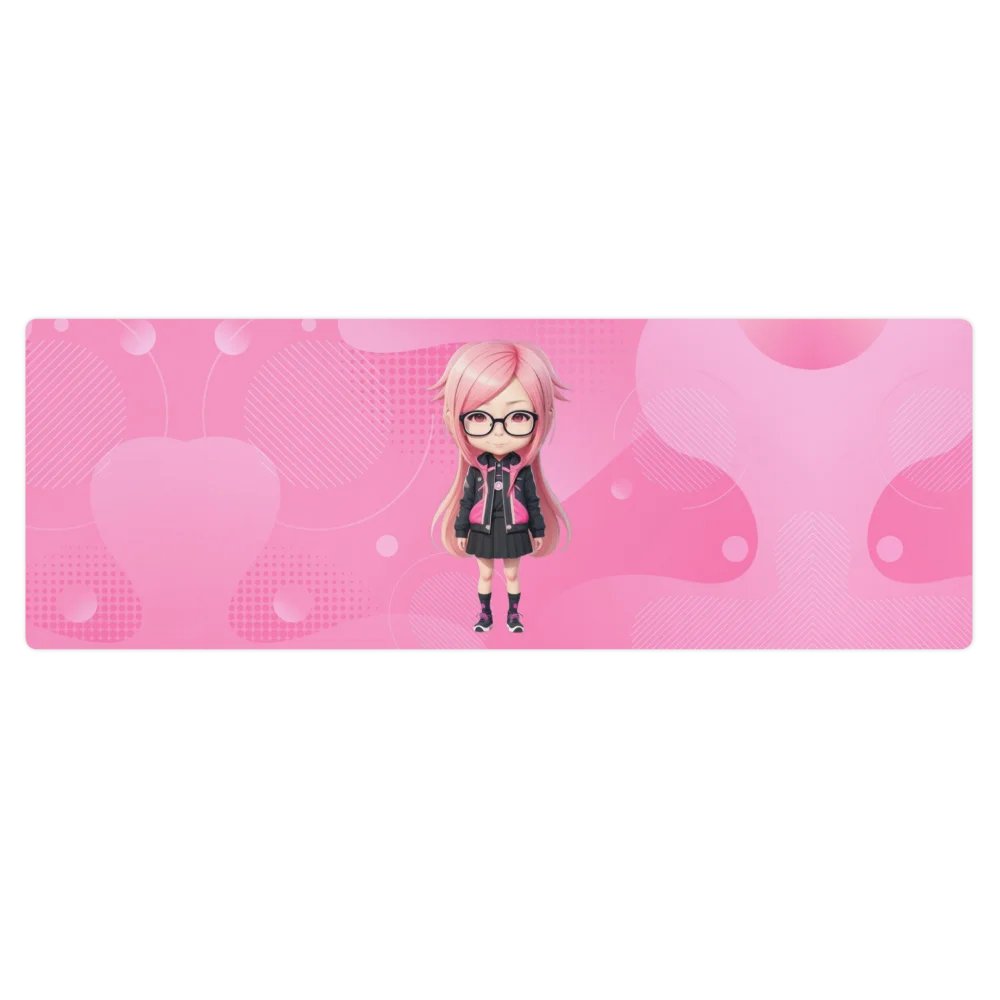 (PINK CHIBI) K Yoga Mat product image (1)