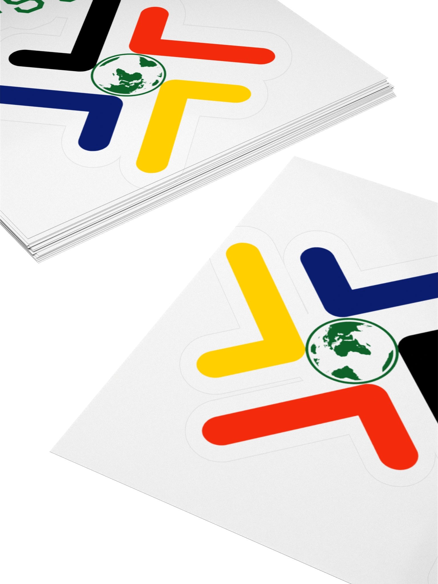 Vi-2s-Dk Global Emblem Kiss Cut Stickers product image (4)