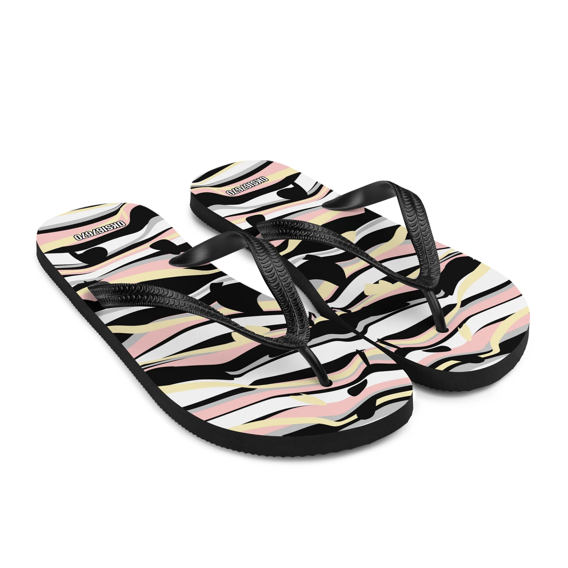 Symmetry Wave Custom Flip-Flops product image (7)