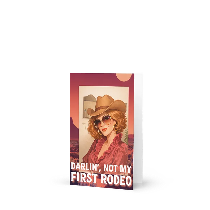 Darlin', Not My First Rodeo Card product image (2)