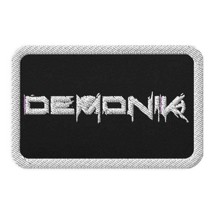 Demonik Embroidered Patch product image (1)