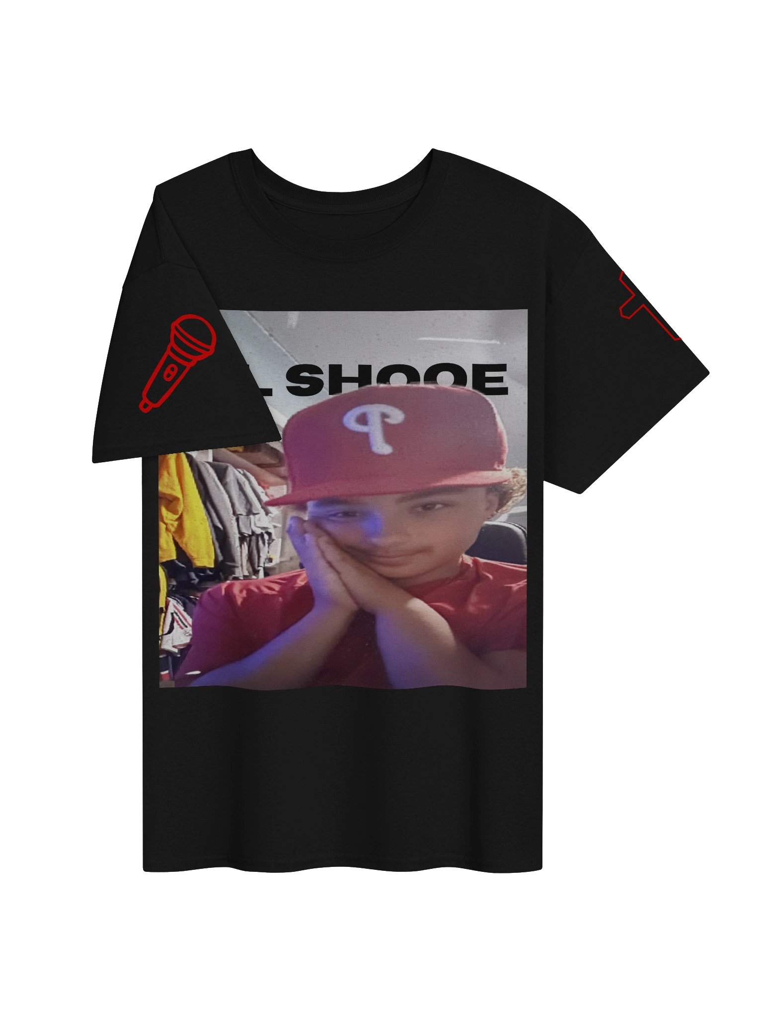 LIL SHOOE Red Cap Graphic Tee product image (3)