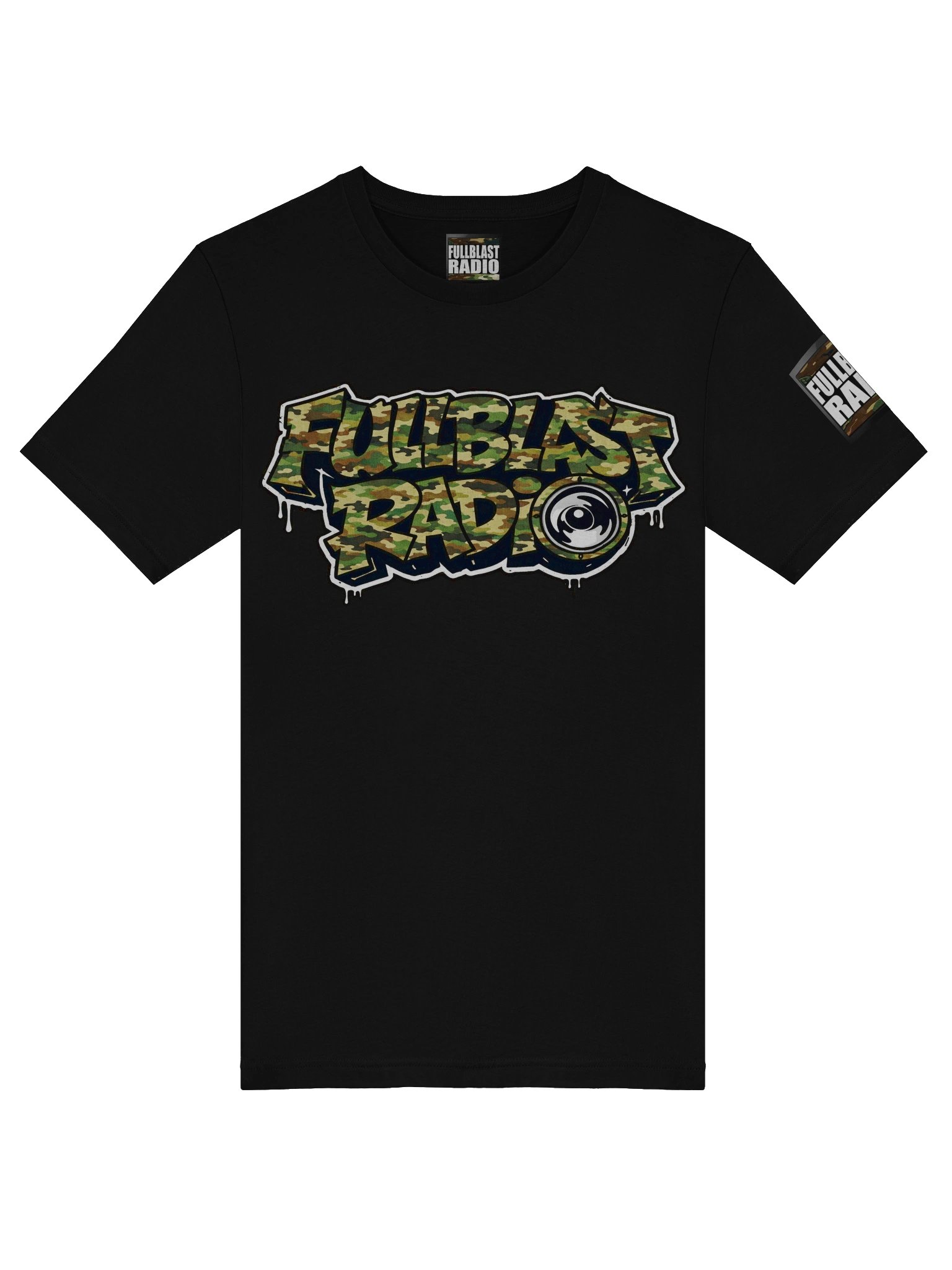 Fullblastradio Camo Design Tee product image (34)