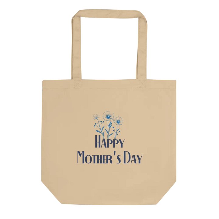 Floral Mother's Day Canvas Bag Both Side Print product image (2)