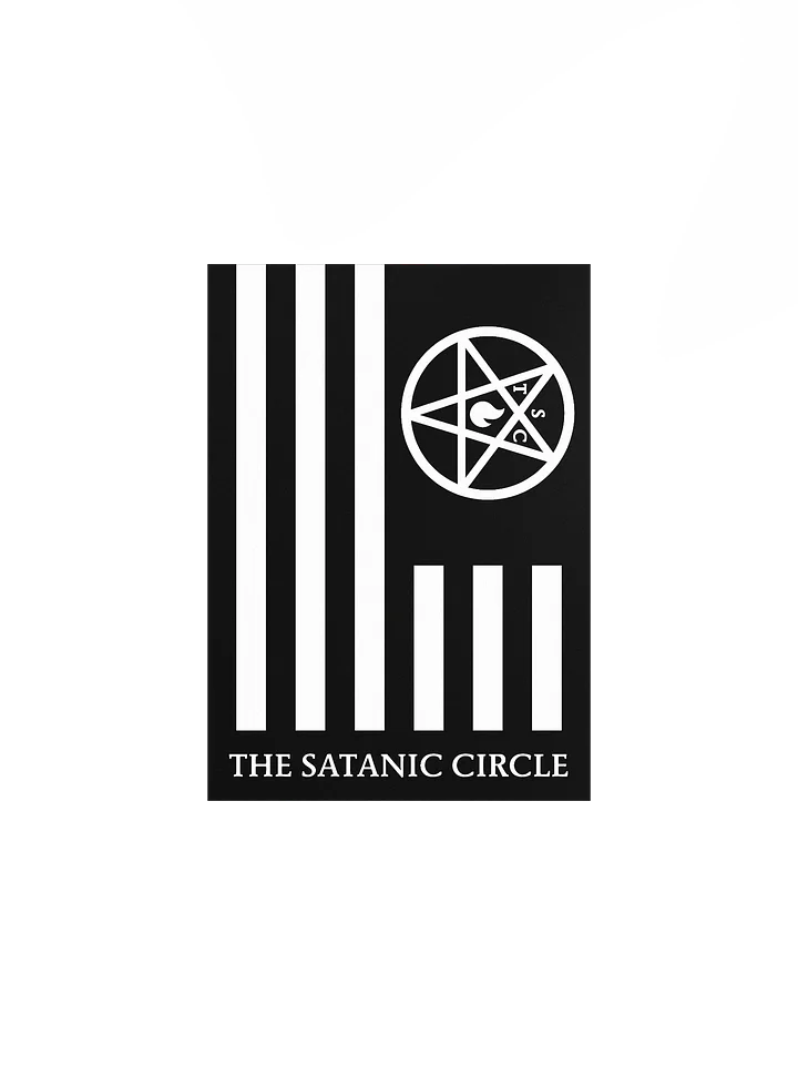 The Satanic Circle - Flag Poster product image (2)