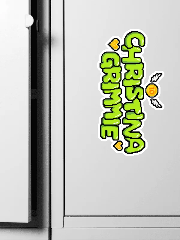Christina Grimmie Fest Decal Sticker product image (2)