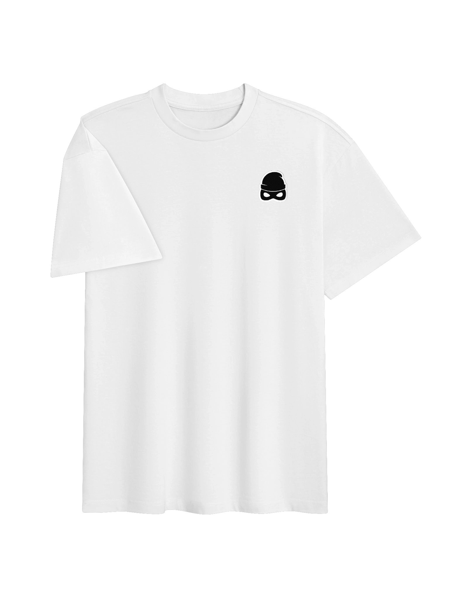 Thiefs Logo White Heavy T-Shirt (Embroidered Logo) product image (3)