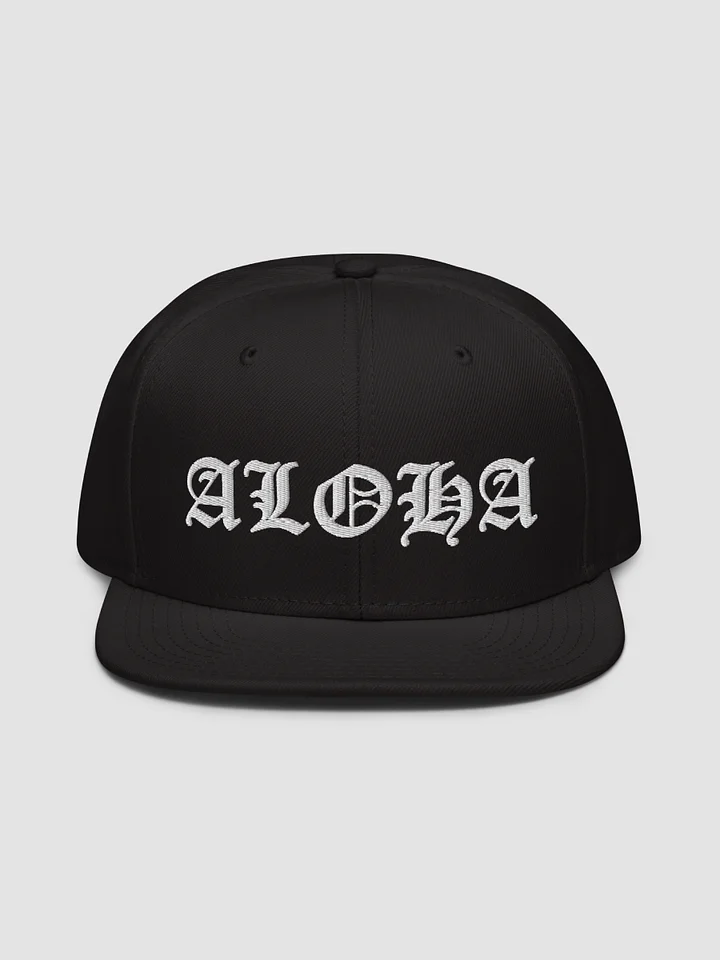 Ohana Snapback Baseball Cap OE product image (1)