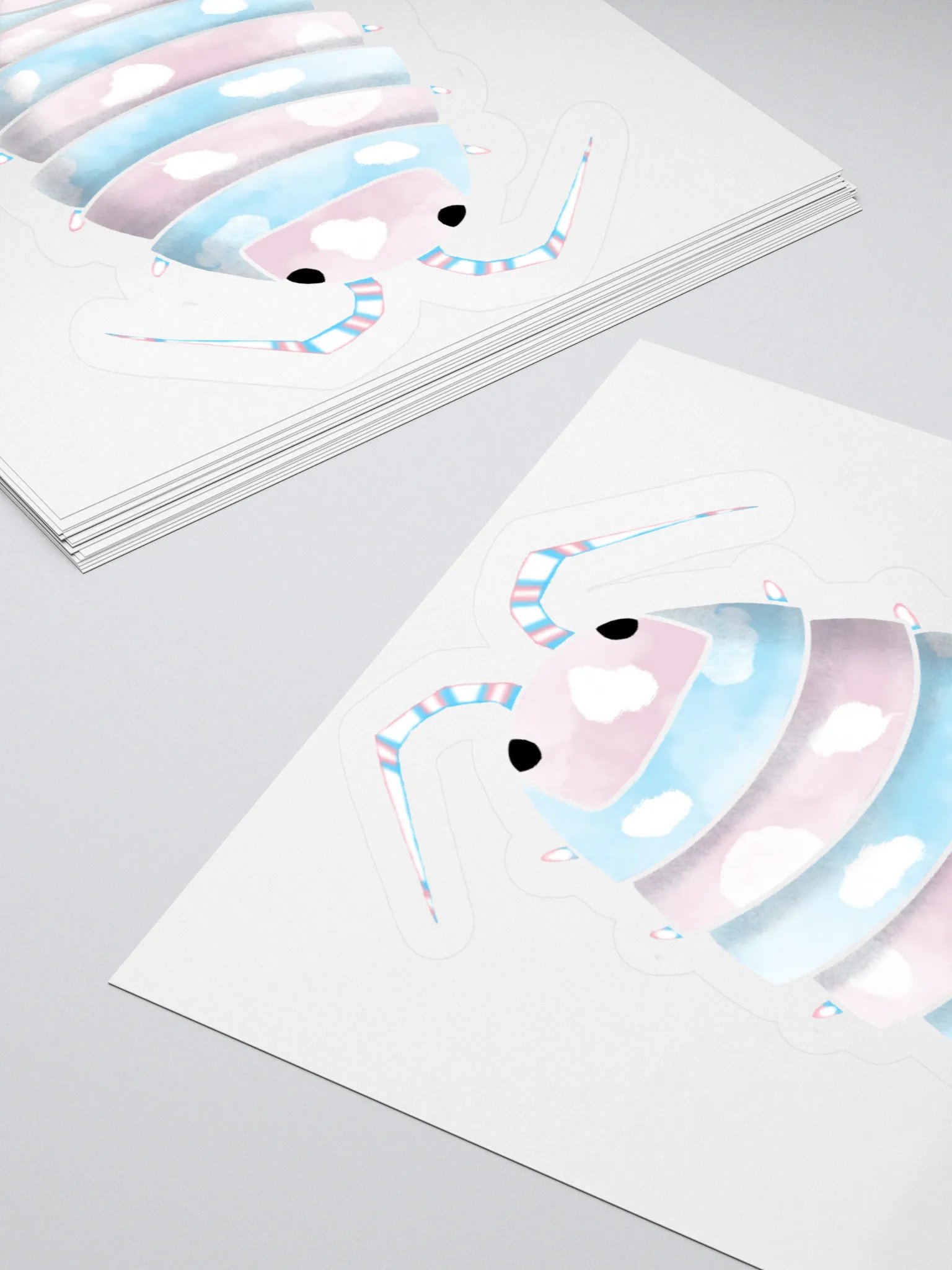 Transgender Isopod Sticker product image (13)