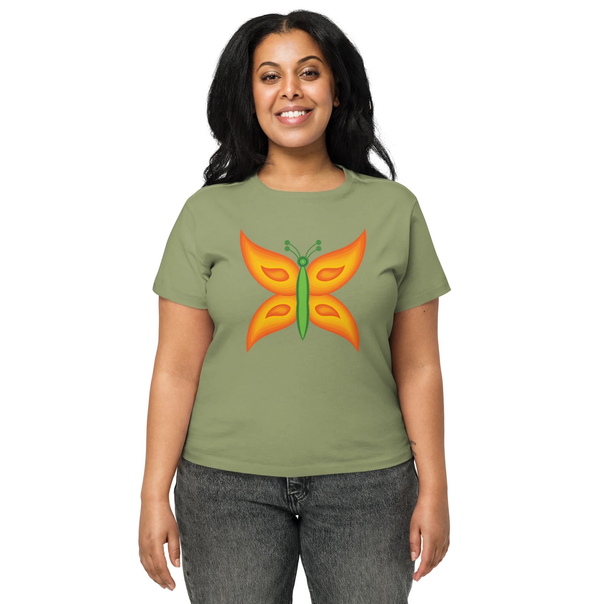 Alien Butterfly High Waisted Tee product image (1)