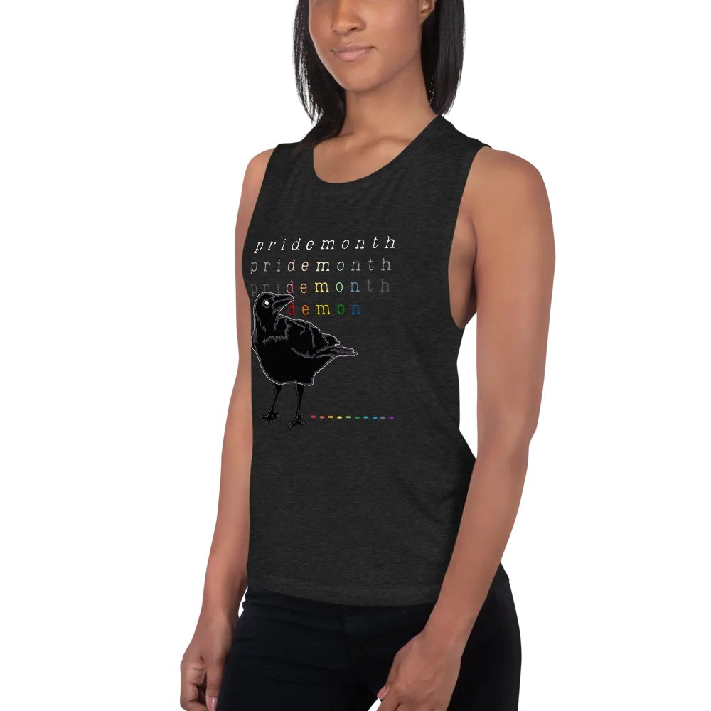 priDEMONth tank (crow) product image (3)