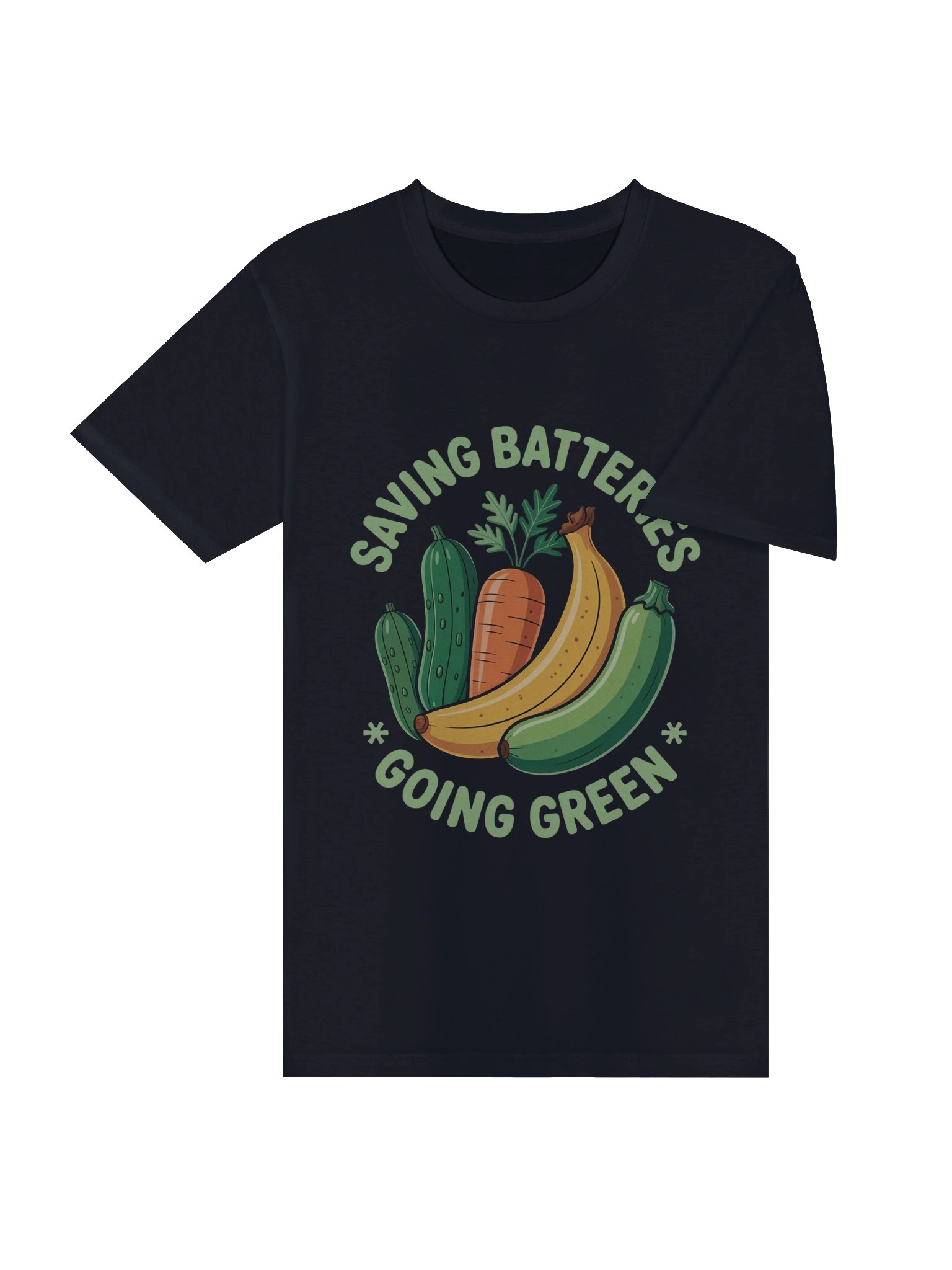 Saving Batteries Going Green Tee product image (10)