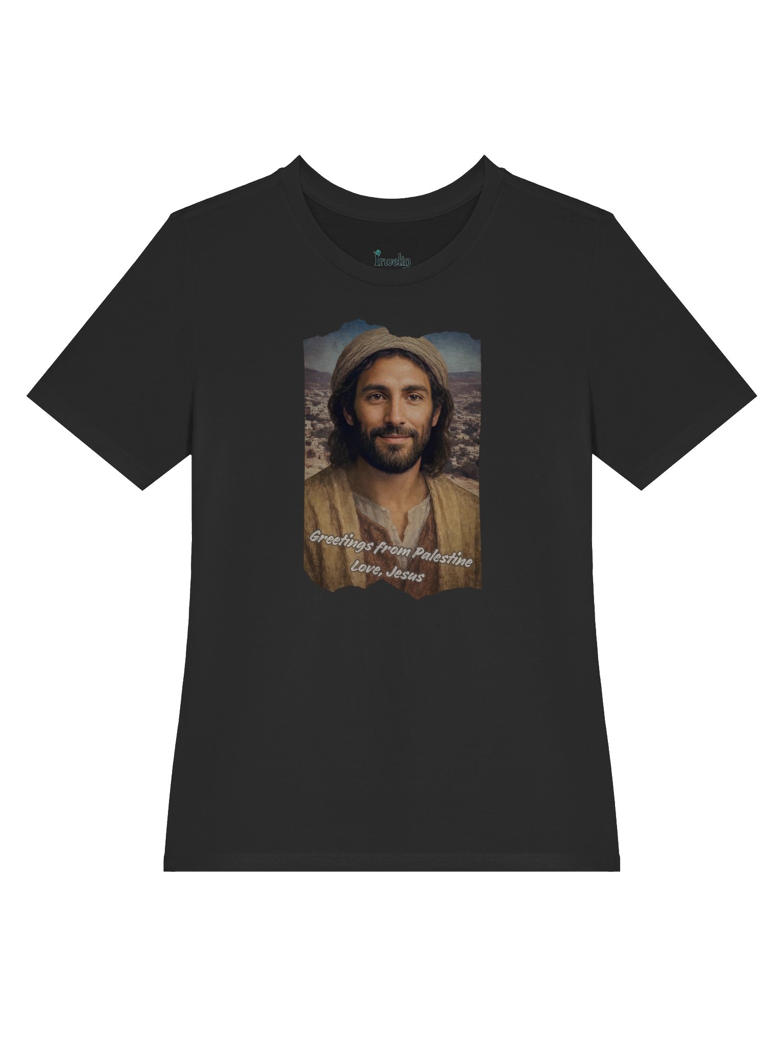 "Jesus in Palestine", Women's Relaxed-fit T-Shirt product image (15)