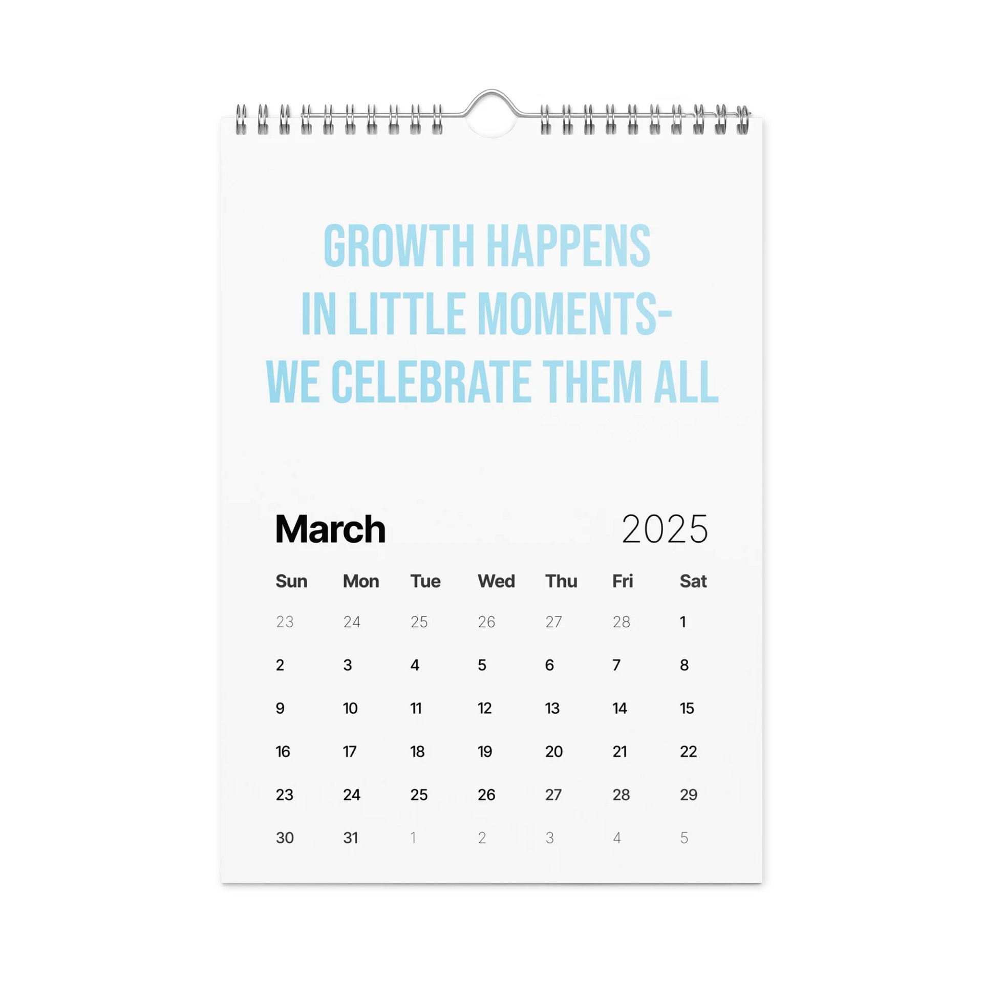 Beacon of Hope 2025 Wall Calendar: Be the Light product image (9)
