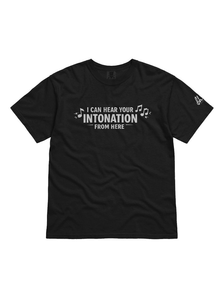Bad Intonation Shirt - White Font product image (1)