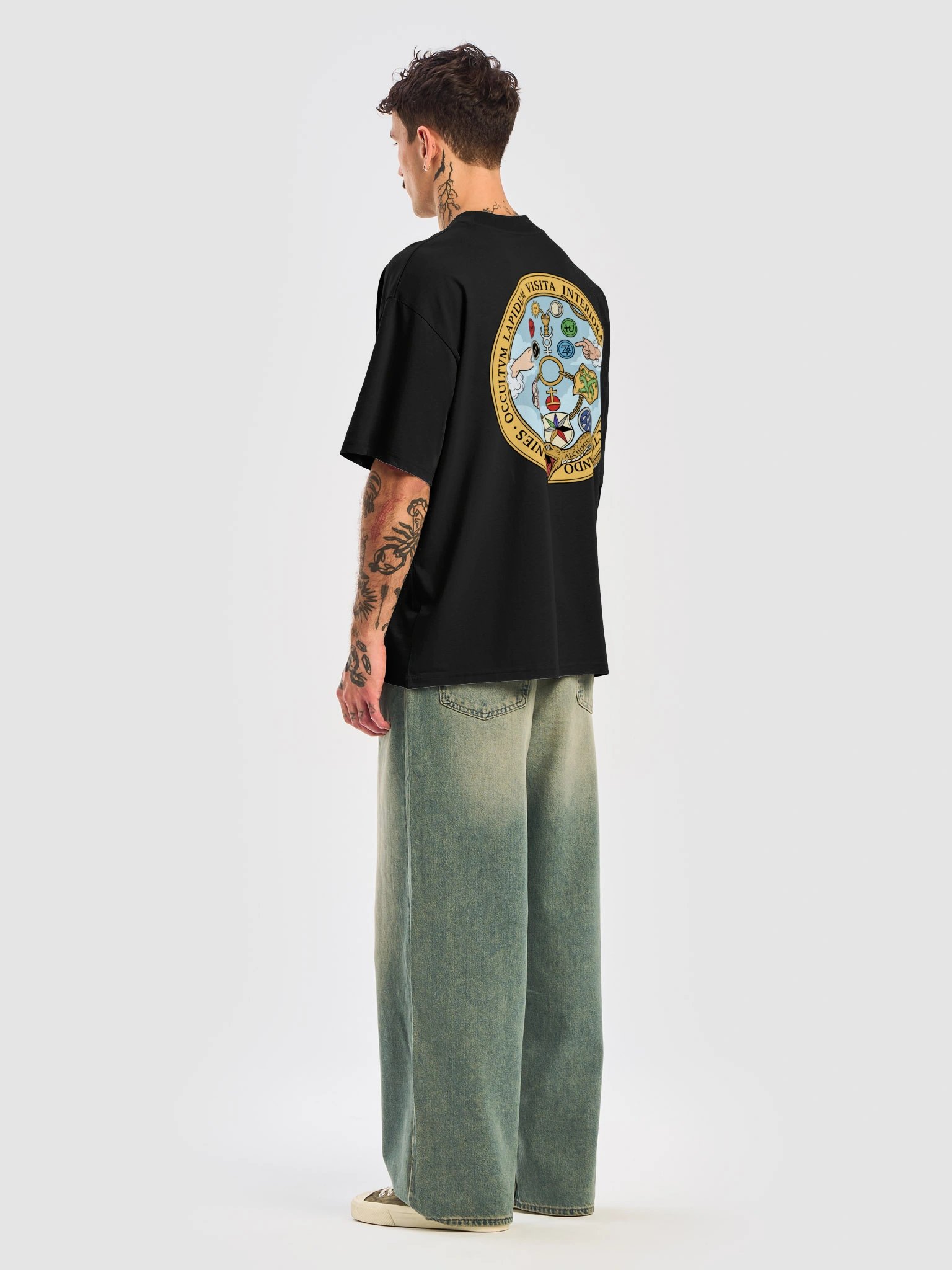 T-Shirt Unisex Oversize Coton Bio Poids Lourd - V.I.T.R.I.O.L product image (5)