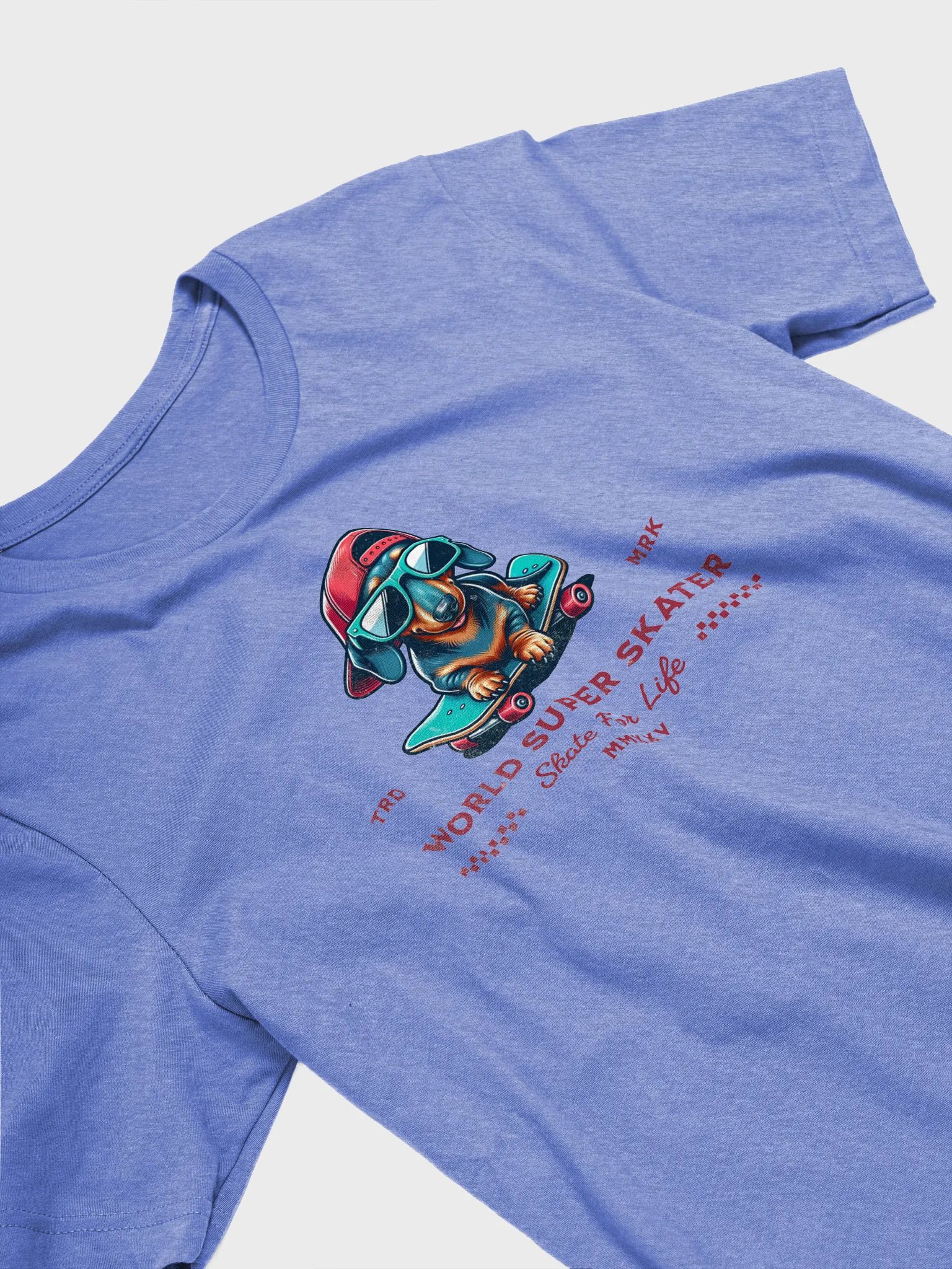 Dachshund Skater Vibes Premium T-Shirt product image (21)