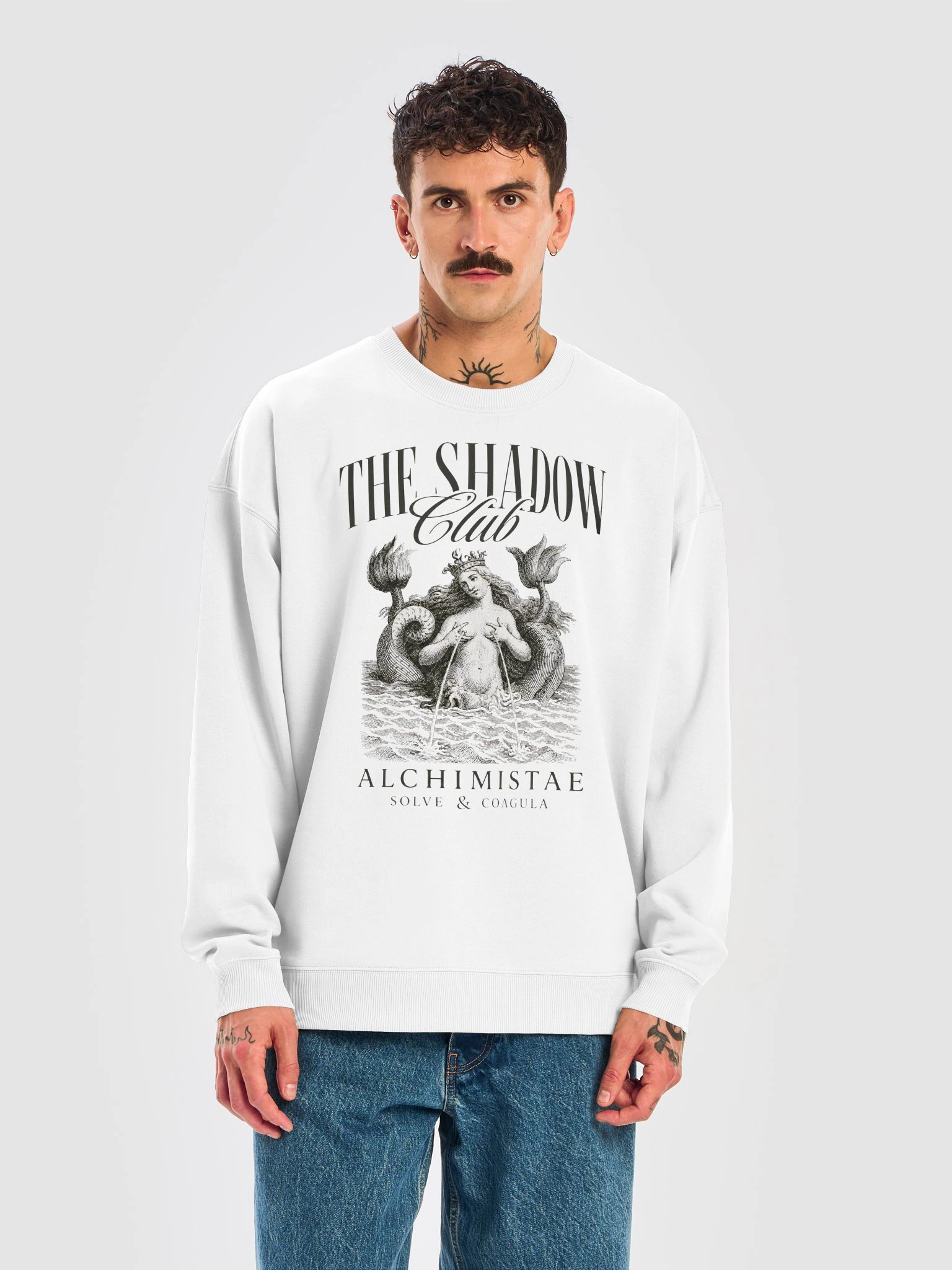 Sweatshirt Unisex Oversize Coton Bio Poids Lourd – The Shadow Club product image (4)