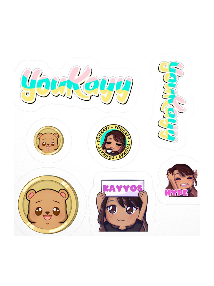 The Youkayy Sticker Sheet product image (1)