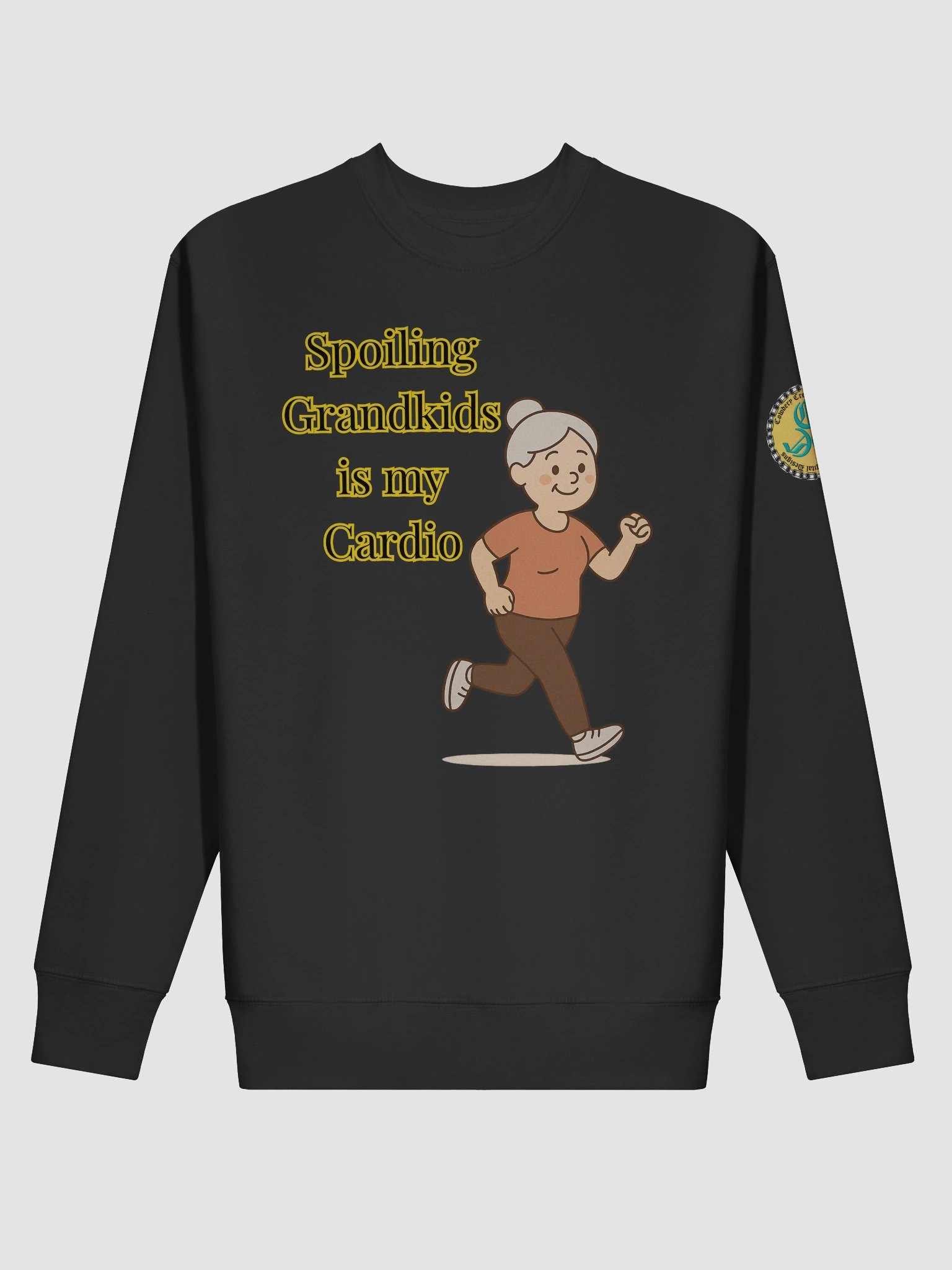 Spoiling Grandkids is my Cardio (Female) Cotton Heritage Premium Sweatshirt product image (18)