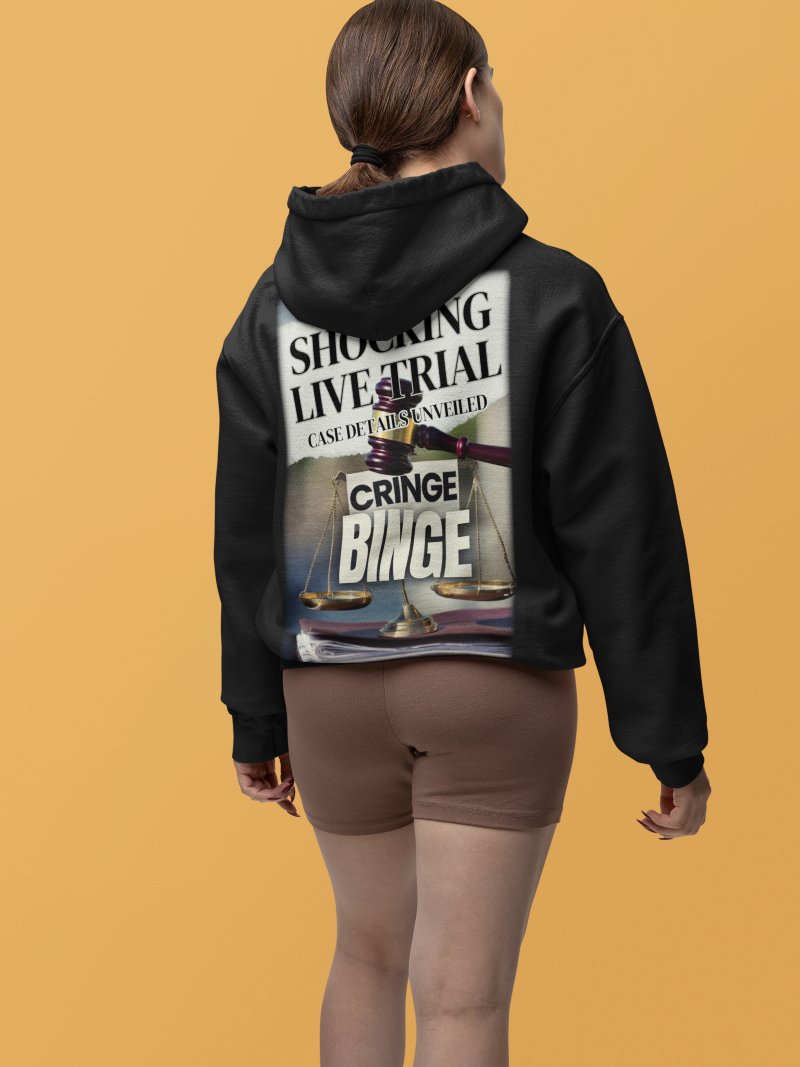 Shocking Live Trial “Cringe Binge” Crewneck Sweatshirt product image (8)